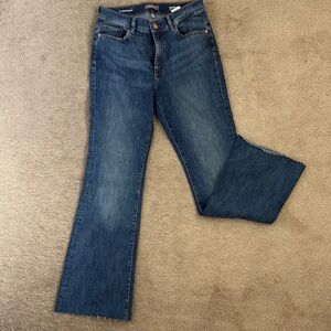 DL1961 Flare Women's Jeans in Deep Blue